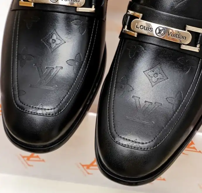 hype LV Leather Shoes