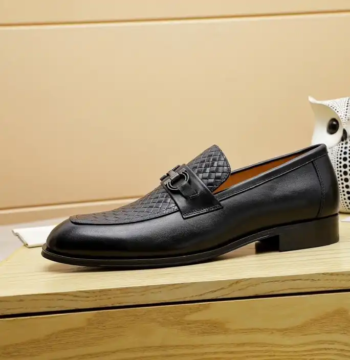 hype Ferragamo Leather Shoes