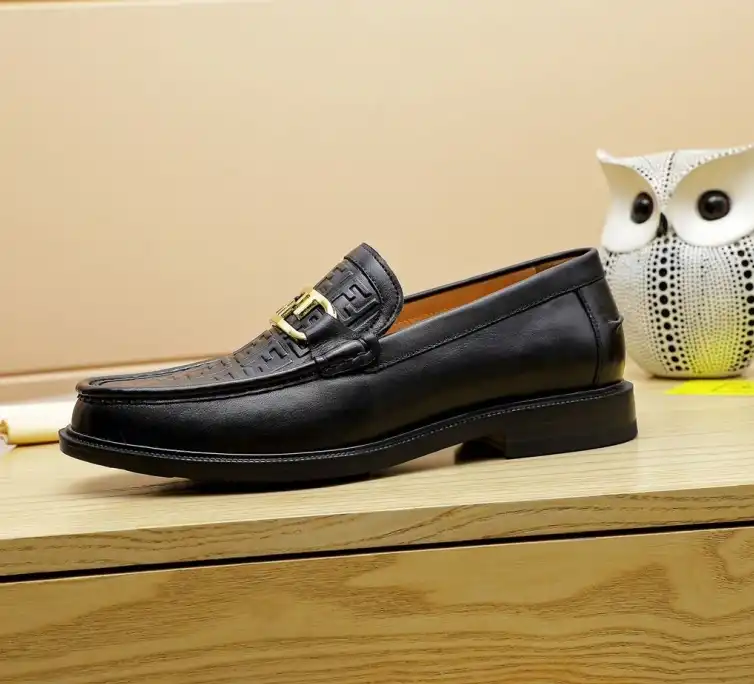 hype Fendi Leather Shoes