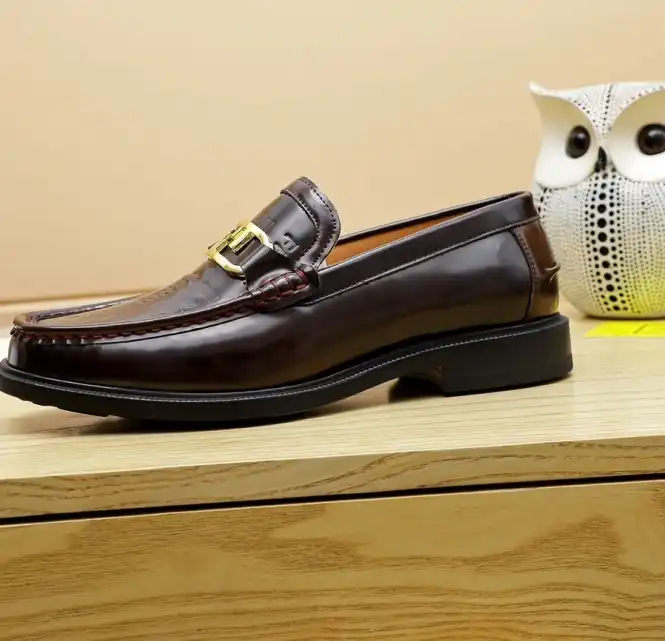 hype Fendi Leather Shoes