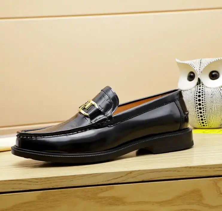 hype Fendi Leather Shoes