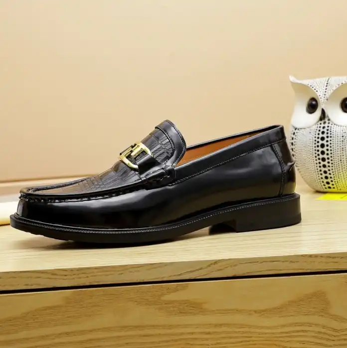 hype Fendi Leather Shoes