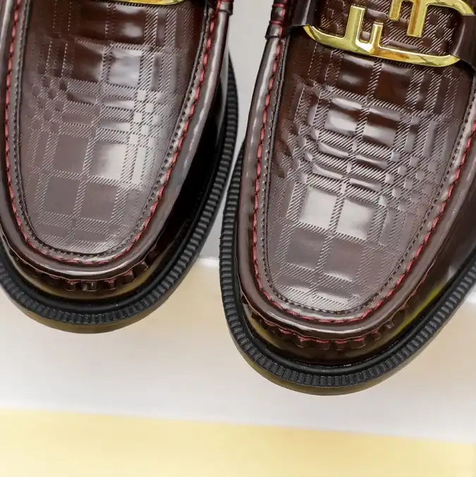 hype Fendi Leather Shoes