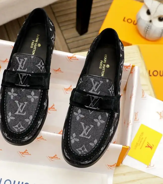 hype LV Leather Shoes