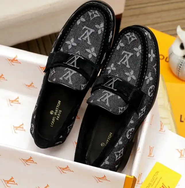 hype LV Leather Shoes