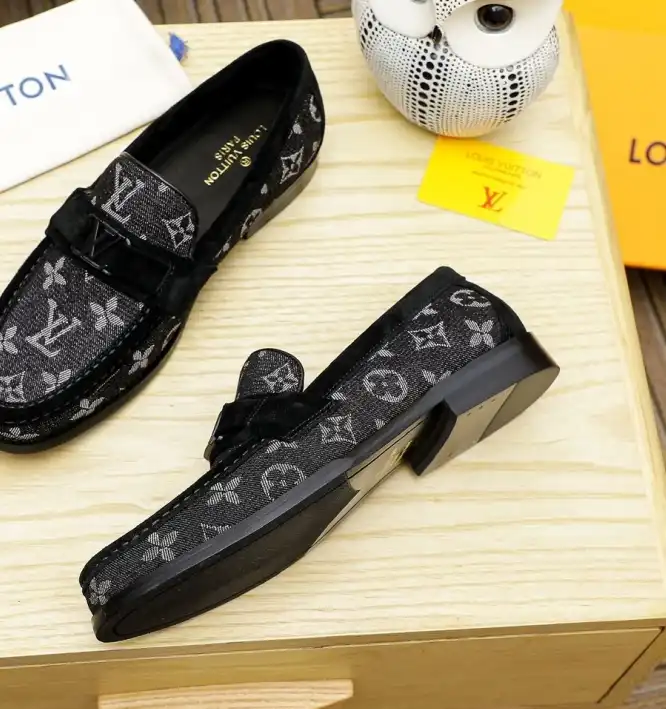 hype LV Leather Shoes