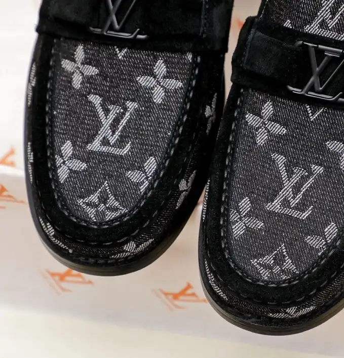 hype LV Leather Shoes