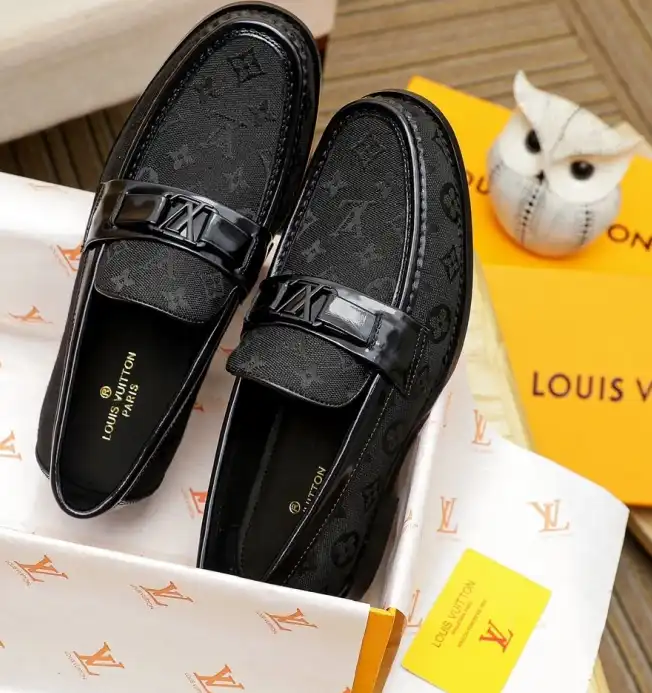 hype LV Leather Shoes