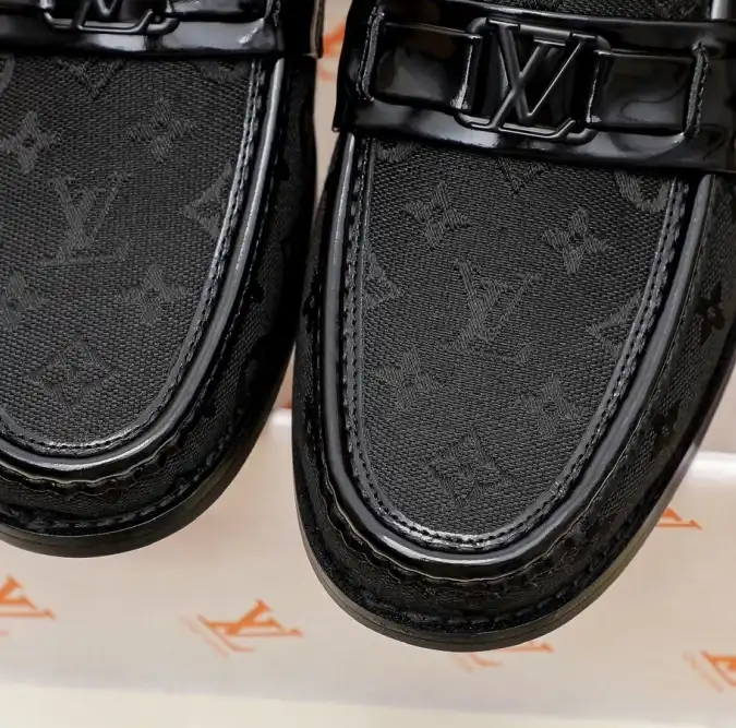 hype LV Leather Shoes