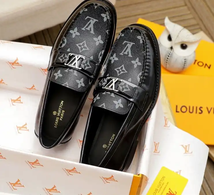 hype LV Leather Shoes