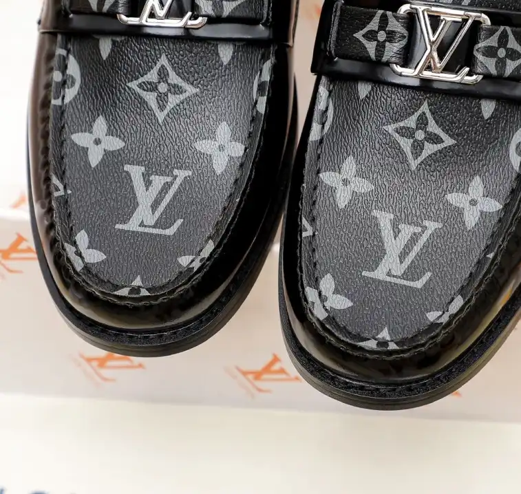 hype LV Leather Shoes