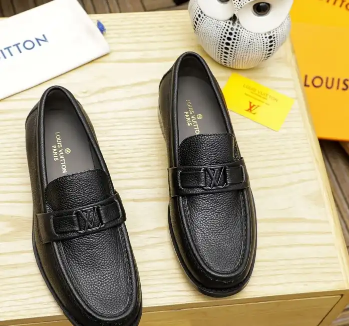 hype LV Leather Shoes