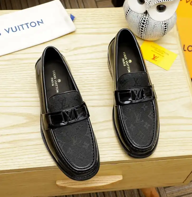 hype LV Leather Shoes