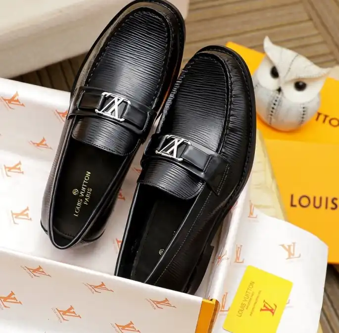 hype LV Leather Shoes