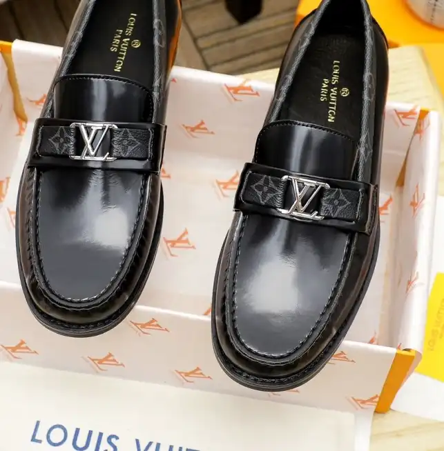 hype LV Leather Shoes