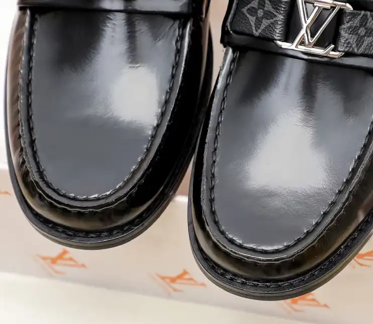 hype LV Leather Shoes