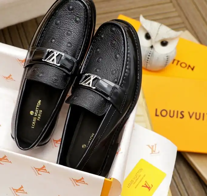 hype LV Leather Shoes