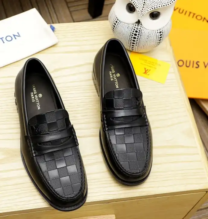 hype LV Leather Shoes