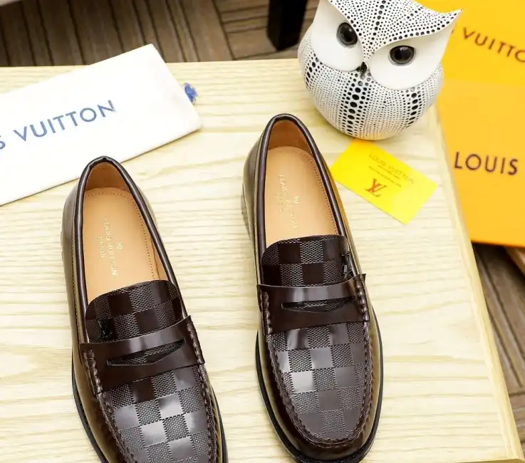 hype LV Leather Shoes