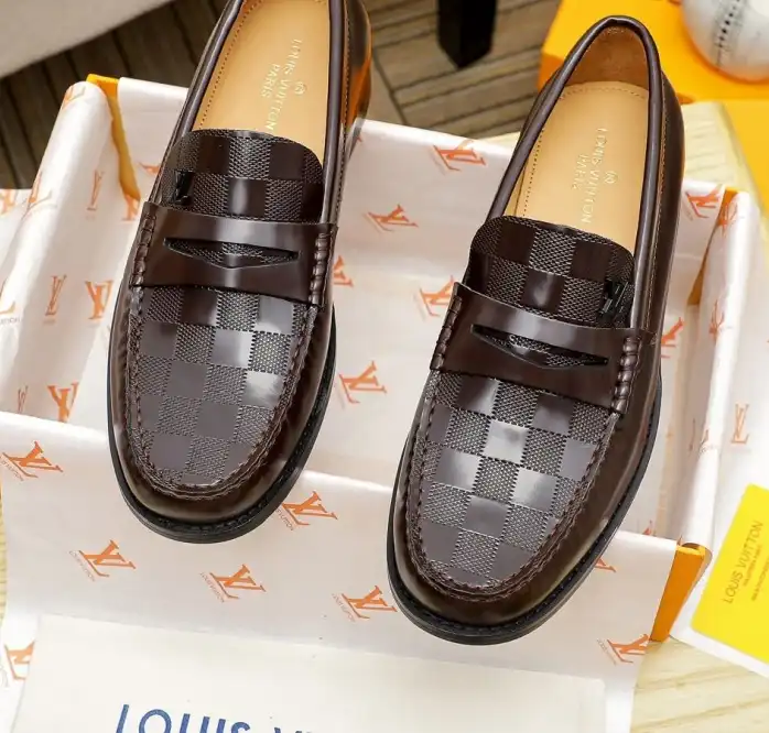 hype LV Leather Shoes