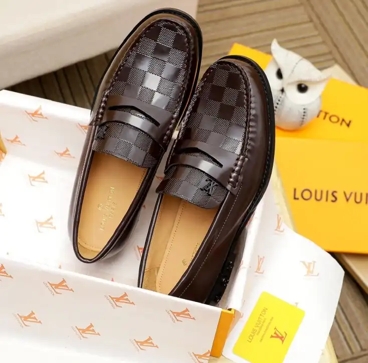 hype LV Leather Shoes