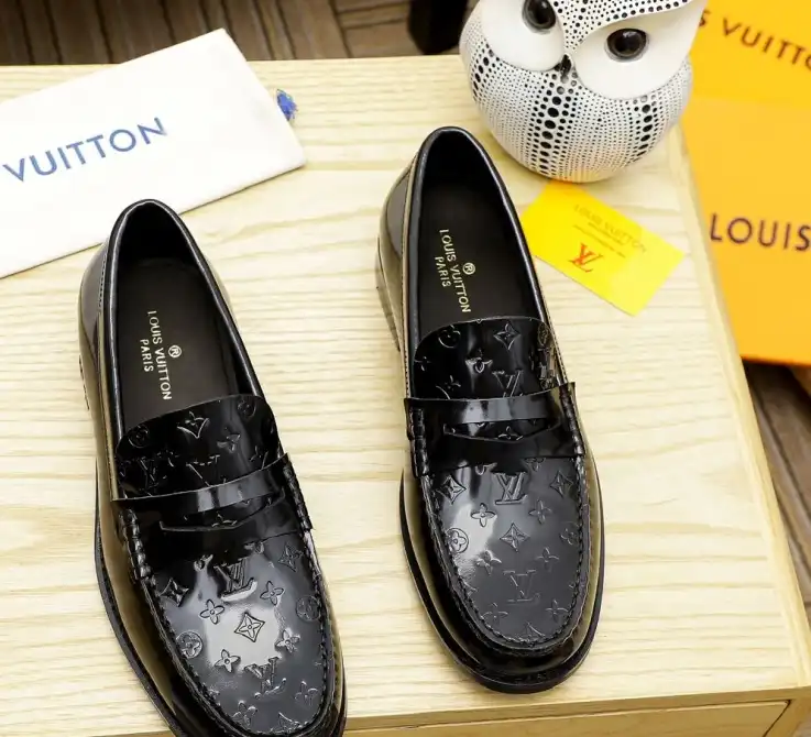 hype LV Leather Shoes