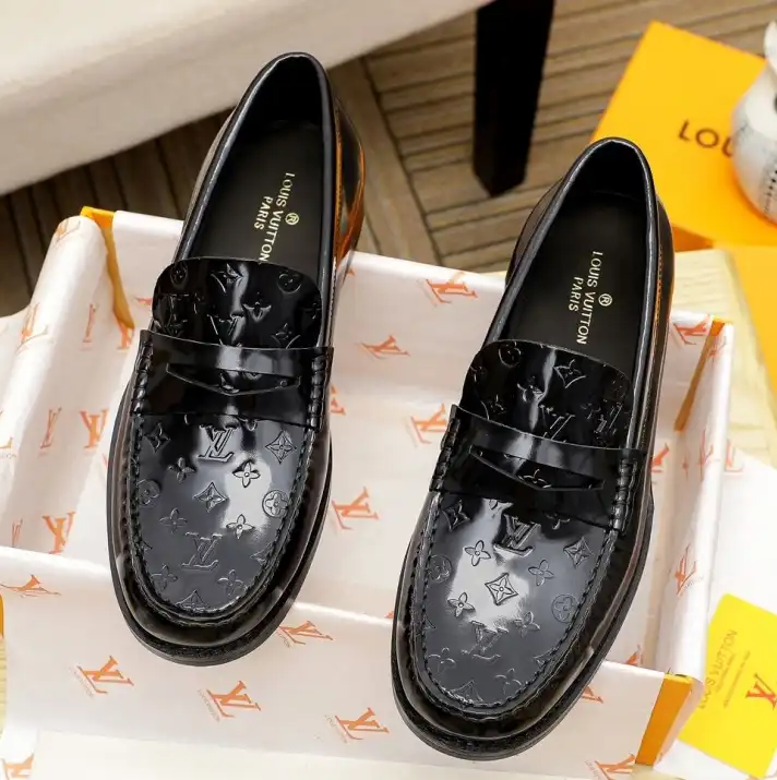 hype LV Leather Shoes