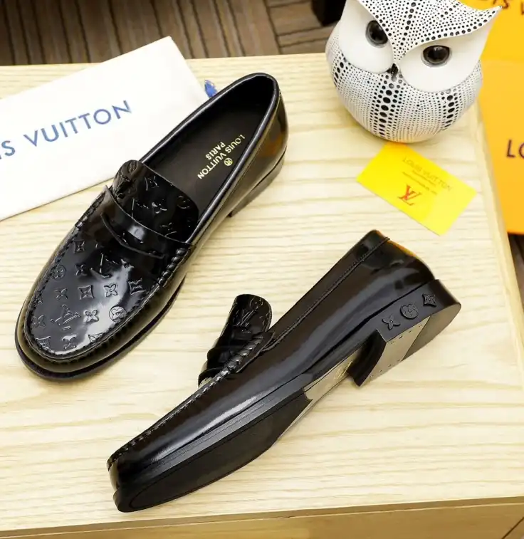 hype LV Leather Shoes