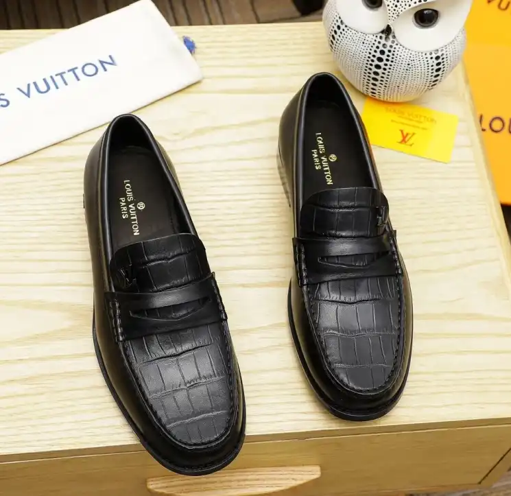 hype LV Leather Shoes