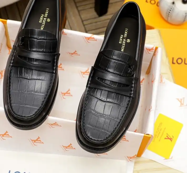 hype LV Leather Shoes