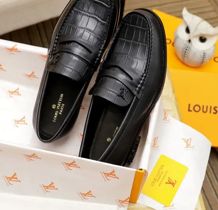 hype LV Leather Shoes