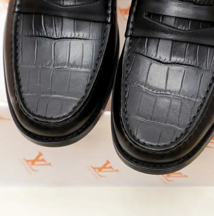 hype LV Leather Shoes