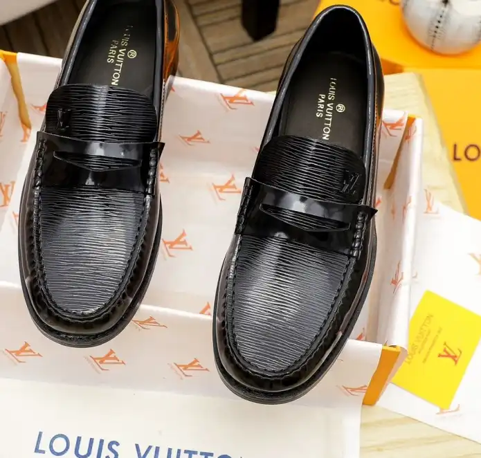 hype LV Leather Shoes