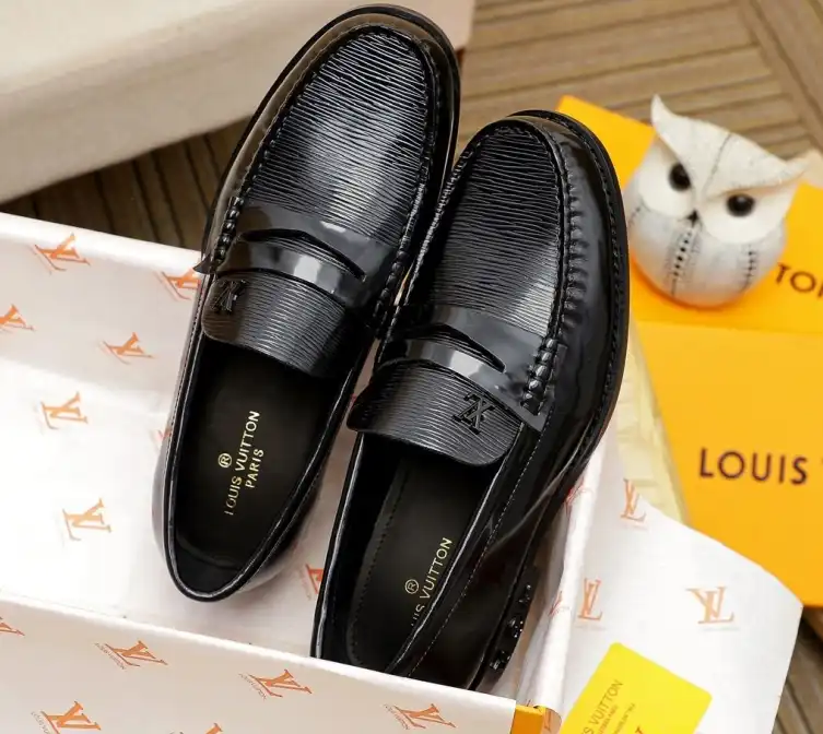 hype LV Leather Shoes