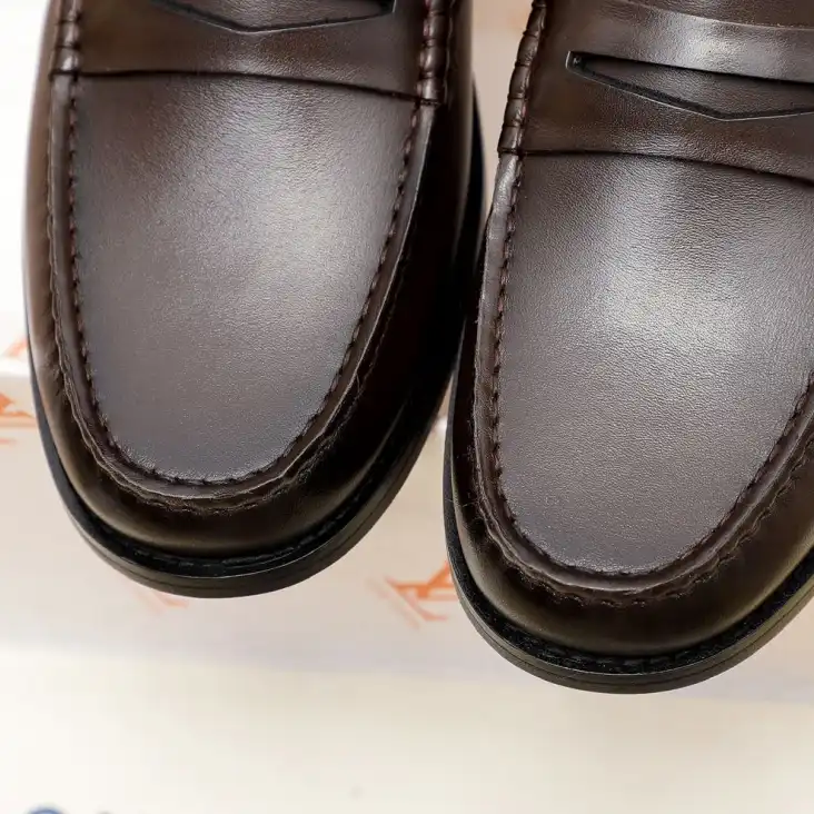 hype LV Leather Shoes