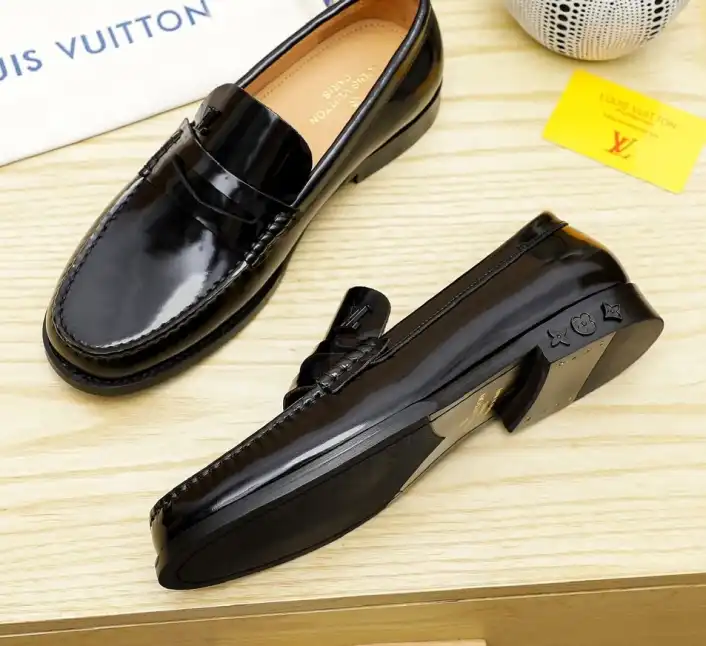 hype LV Leather Shoes