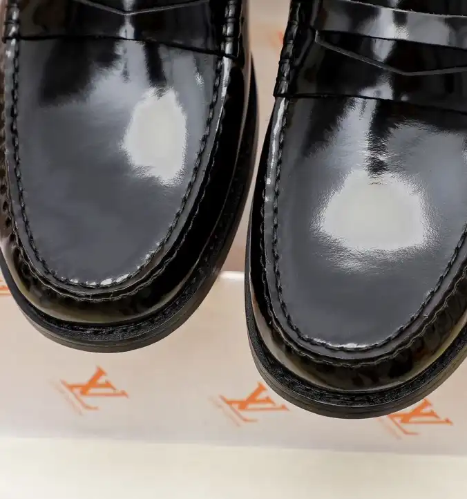 hype LV Leather Shoes