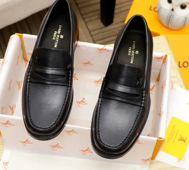 hype LV Leather Shoes