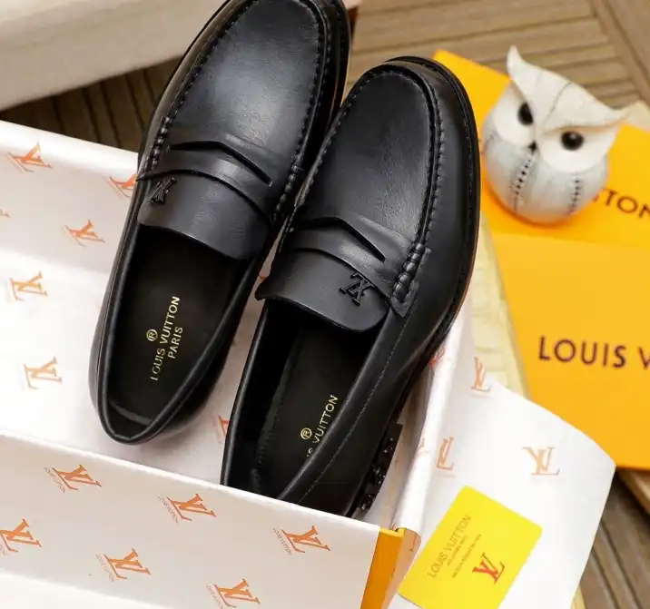 hype LV Leather Shoes