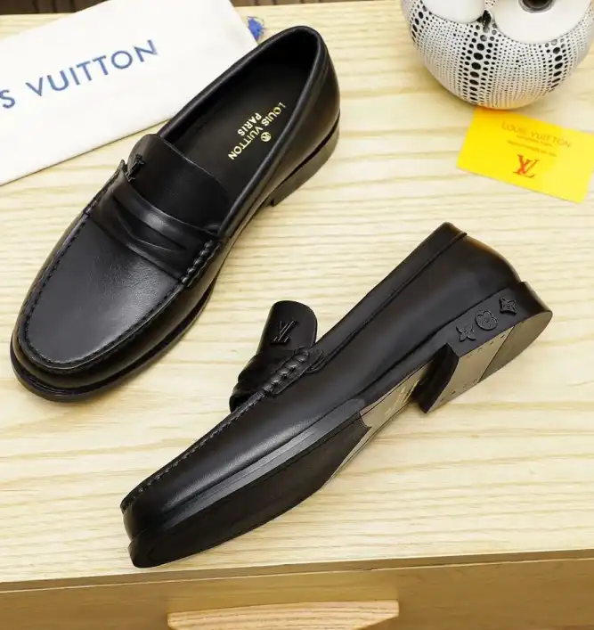 hype LV Leather Shoes