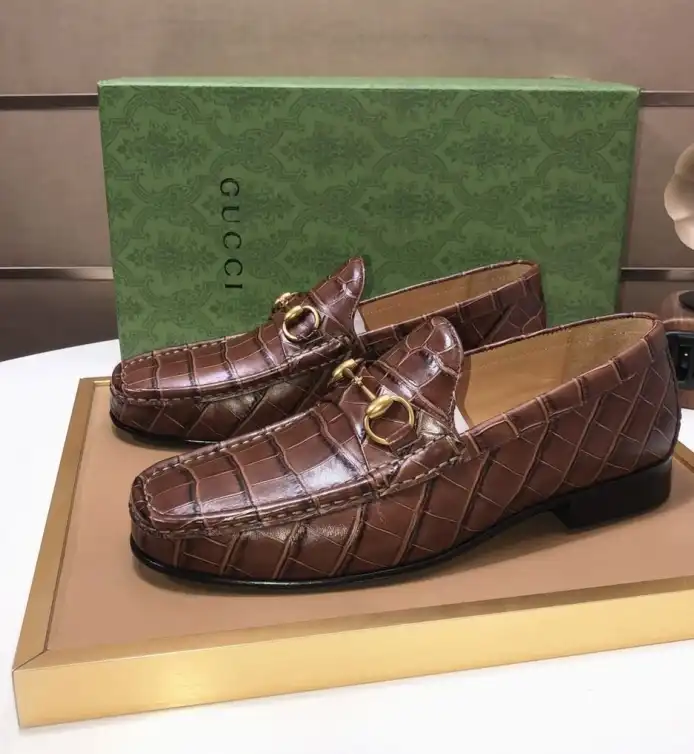 hype Gucci Leather Shoes