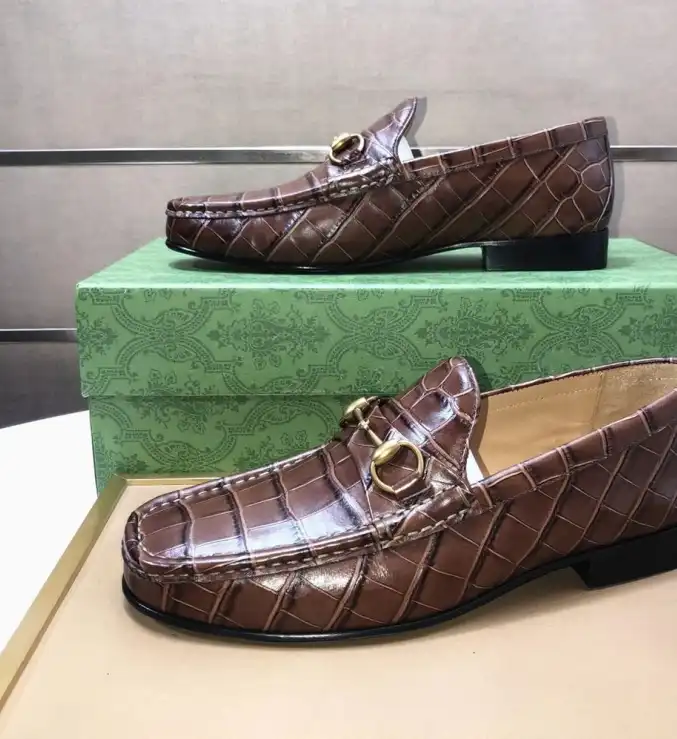 hype Gucci Leather Shoes