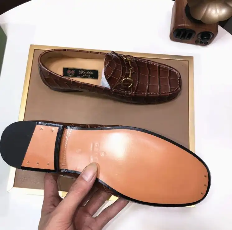 hype Gucci Leather Shoes