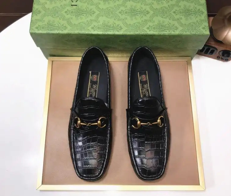 hype Gucci Leather Shoes