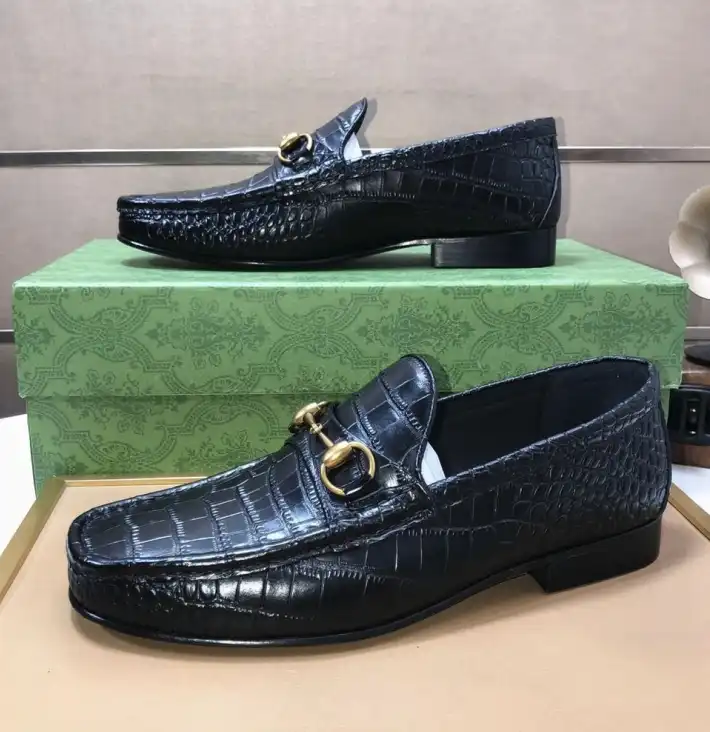 hype Gucci Leather Shoes