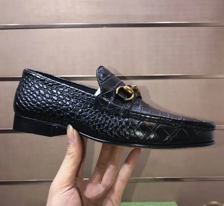 hype Gucci Leather Shoes