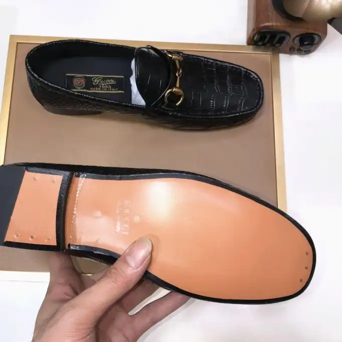 hype Gucci Leather Shoes