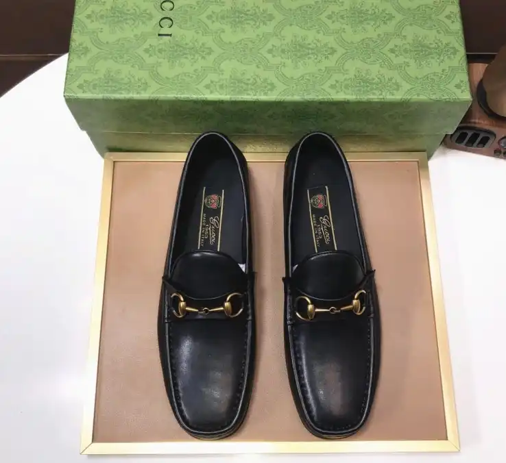 hype Gucci Leather Shoes