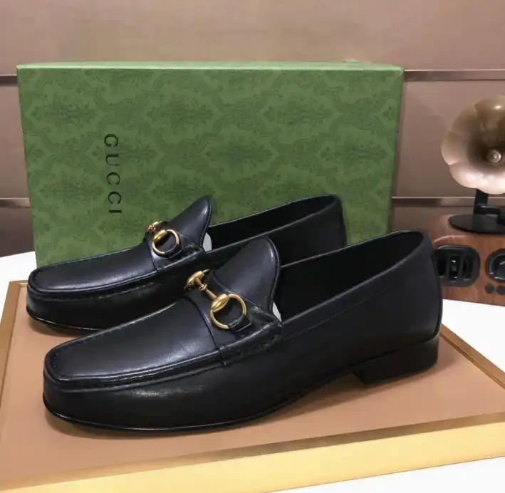 hype Gucci Leather Shoes