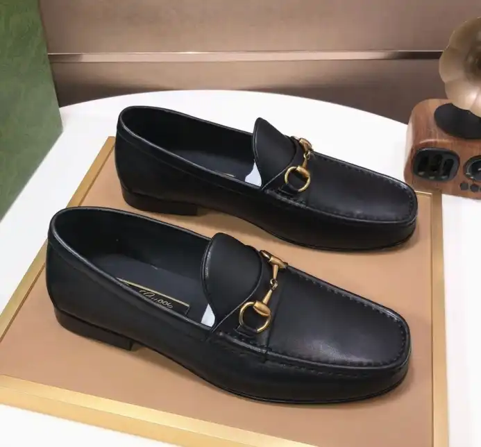 hype Gucci Leather Shoes